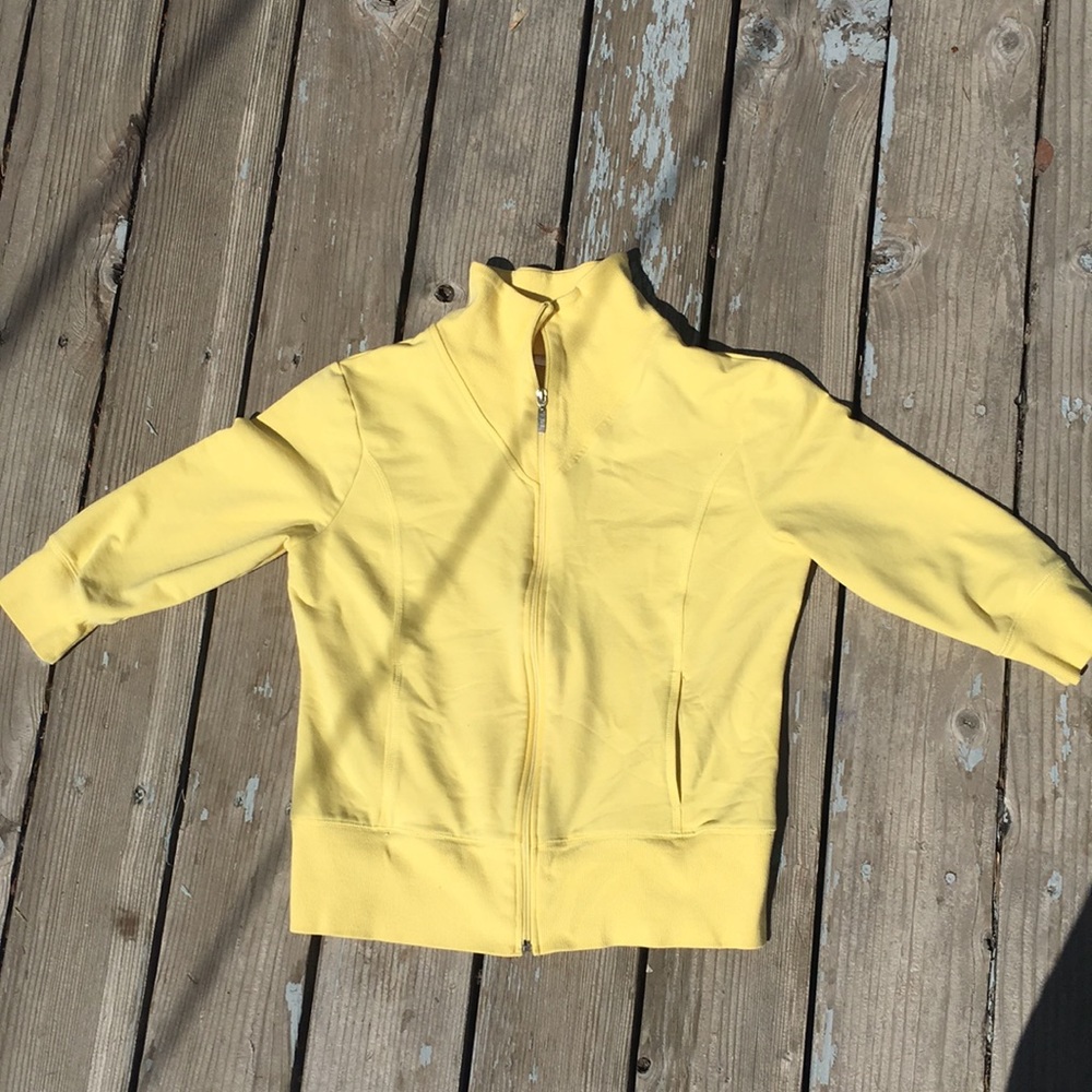 Yellow Athletic Jacket